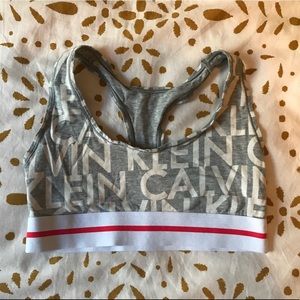 Trendy Calvin Klein Bralette